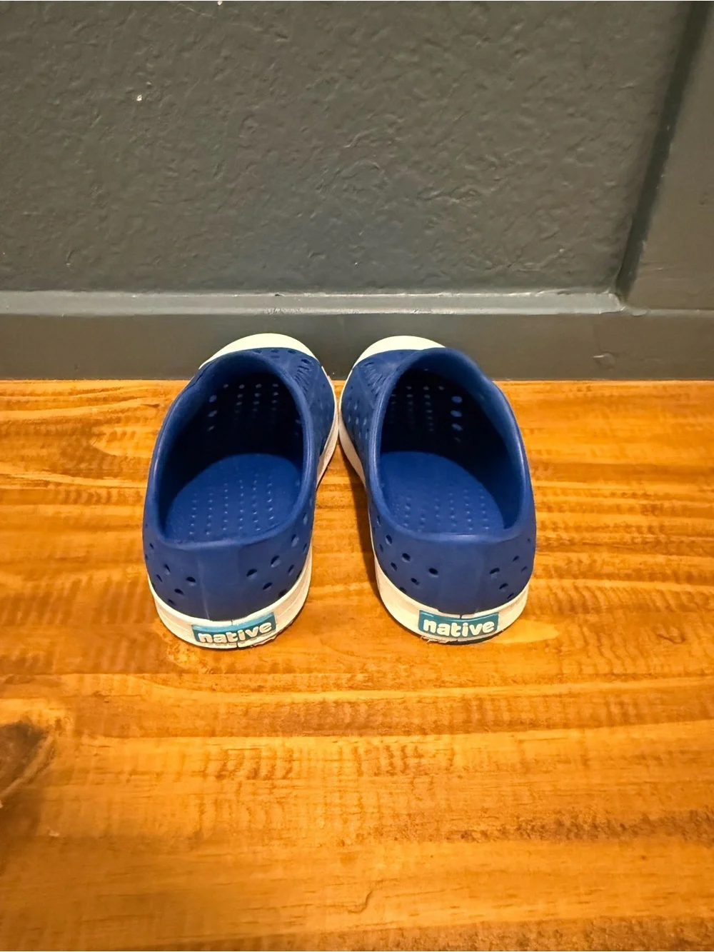 Native Shoes Jefferson Slip On Shoe | UV Blue- Size C7